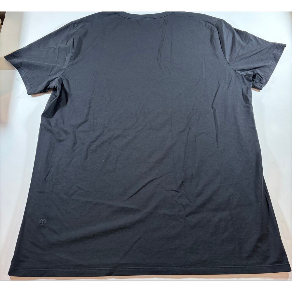 Lululemon Men’s XL Black Short Sleeve Athletic Training T Shirt - Picture 2 of 5